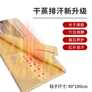 扶元 1排酸毯电动发汗按摩熏蒸机全身家用排湿寒沙棘汗蒸袋蒸桑拿