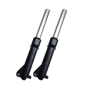 电动车27管前减震器避震器鼓刹简易轻型老年代步三轮车油液压减震