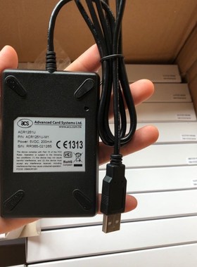 NFC智能卡读写器终端ACR1251U 门禁读卡器高频感应卡符合ISO 7816