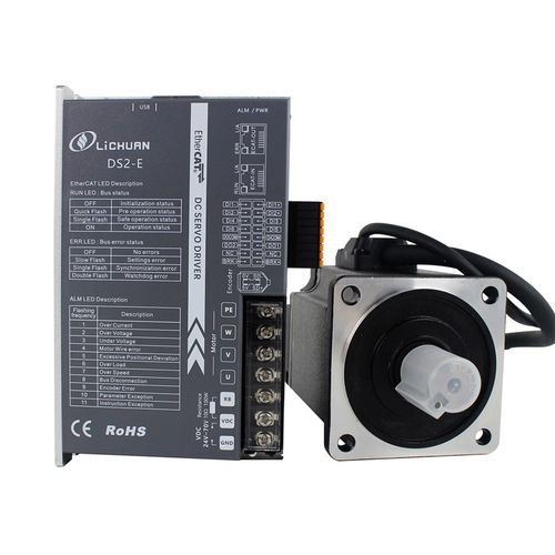 新力川低压直流伺服电机驱动器套装脉冲RS485CANopenEtherCAT控制