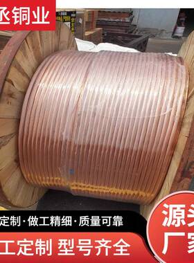 0接货地硬铜绞线TJ-12015NCP852401平方裸铜缆现镀锡铜绞线
