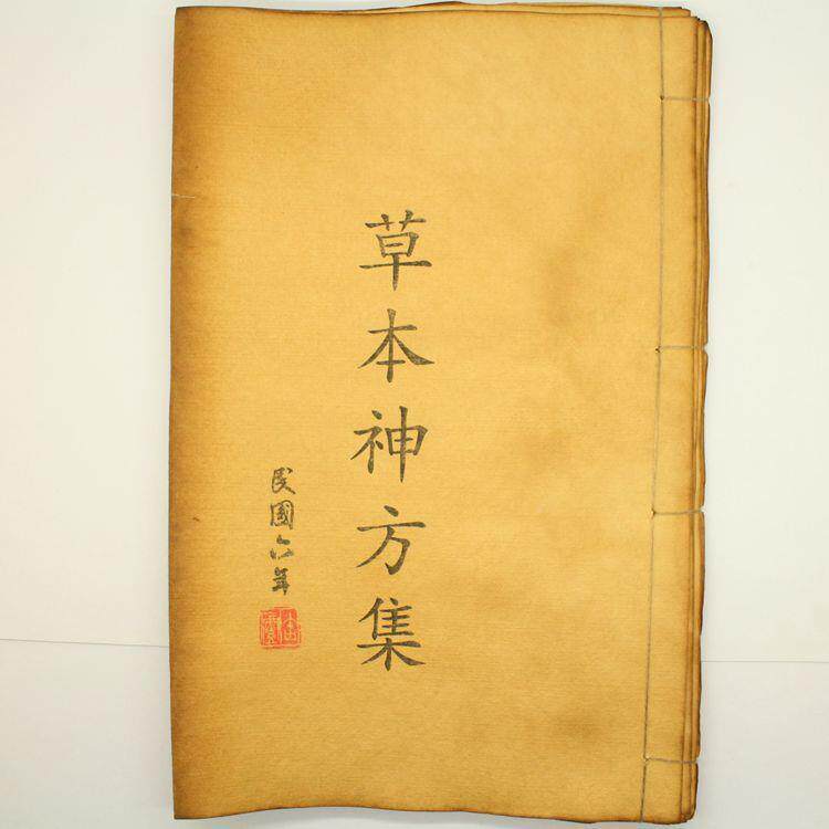 医书书做本旧正版线古装88001747书玩收藏影视道具旧书手抄药宣纸