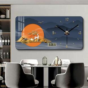 麓r万年历大尺寸空电表箱装饰画钟带表VNC配电箱盒遮挡画电子时开