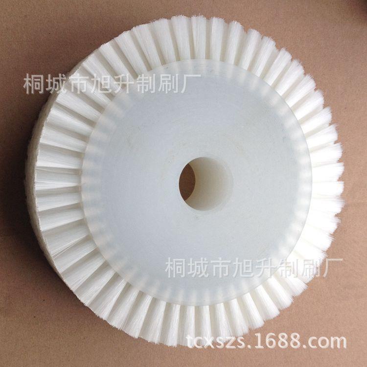 彩色圆盘刷自动清洗汽车刷7558轮毂毛机开花丝圆盘刷软毛车清洗汽