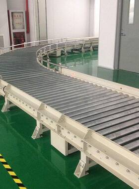 转滚筒线不锈轮钢滚滚筒流水线车间仓库卸货弯滚输送MVX筒机