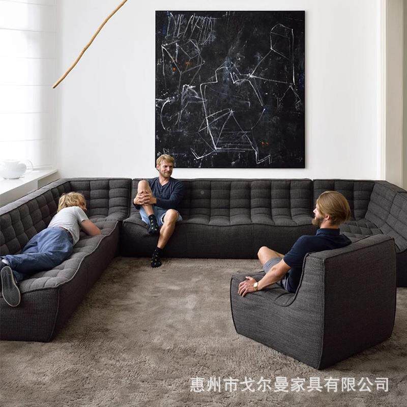 CPN戈尔曼设计师家具懒沙发人t款ogo沙椅简约毛毛虫发新沙发