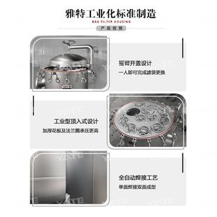304不吊WRZ锈钢MD胶I袋式 过滤器316L摇臂快拆脲醛胶杂质过滤环设