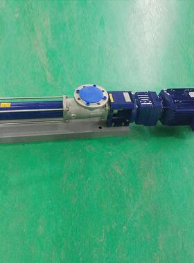 单螺泵不钢PN蓝色系列标准型螺锈杆泵电CQW动卧式阻塞杆单螺杆泵