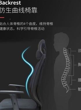 AHV办椅公电脑椅升降旋转坐静垫柔扶手升软降三级气杆音轮