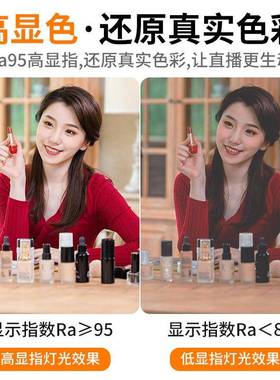 专业主播直播间无tb-71635影超亮理LED吸顶吊灯发灯店颜补美光拍