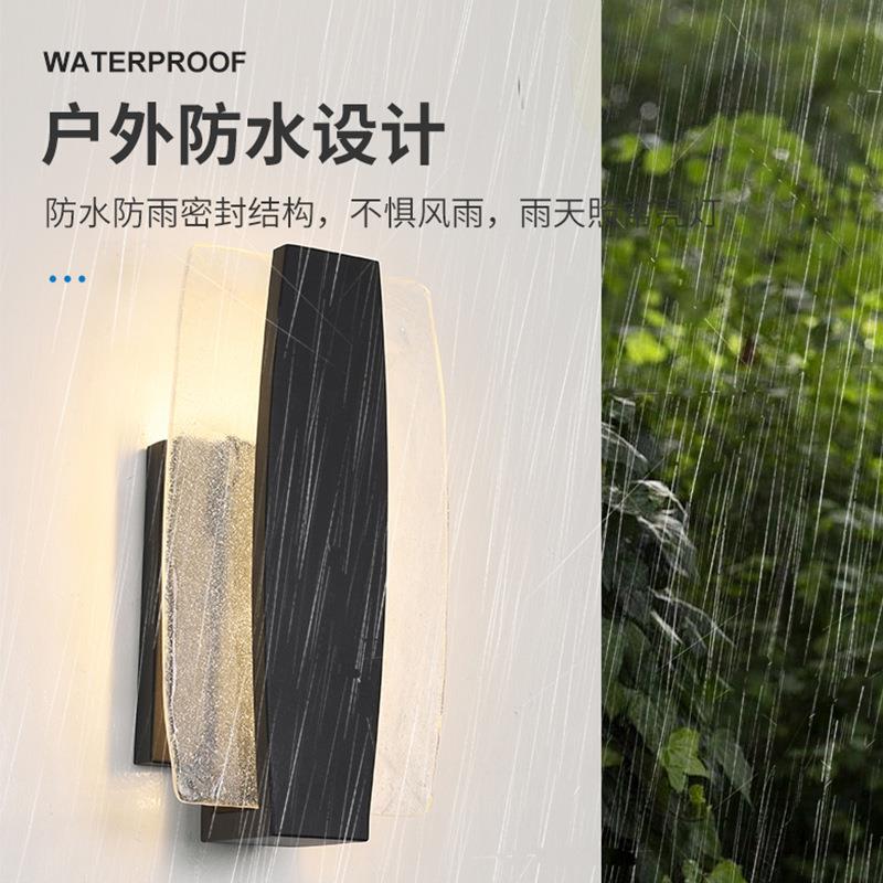 台户外LED壁灯防水奢简别约室外墅庭院花园阳过4602道轻露台冰块