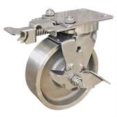 不锈钢304材质超向重型业轮KRJ脚轮100k3gs工推车货架万轮4寸6寸8