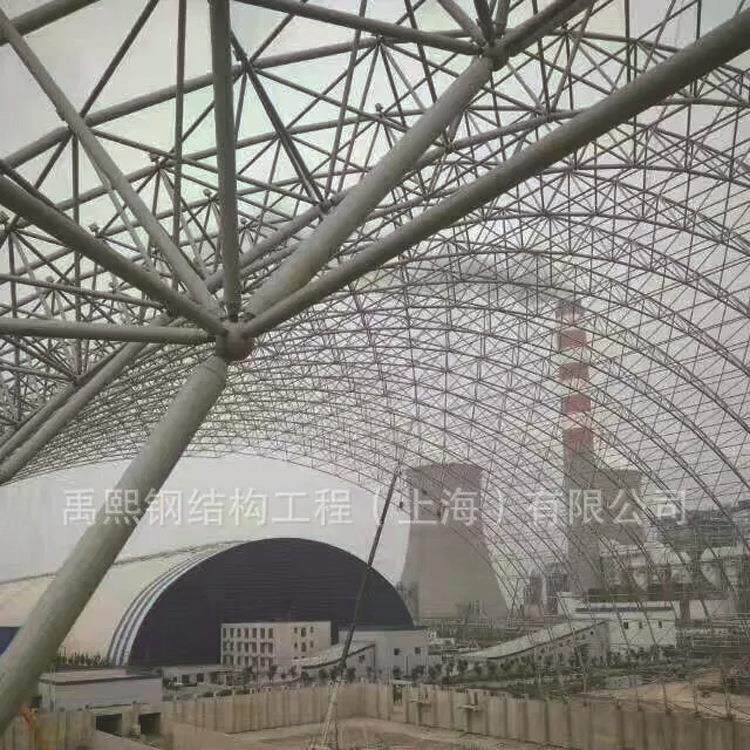 上海禹熙网架厂工程承包玻璃屋面 钢结构檩条工程 钢结构檩网架屋