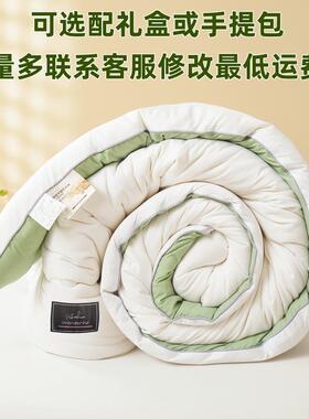 新款A类母婴级原大纤维豆棉被YY-62458子春被加厚礼秋品冬被宿舍