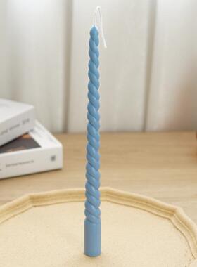 雄螺蜡麻花蜡烛旋模diy手工杆蜡烛威模具77084具两瓣模蜡烛模具