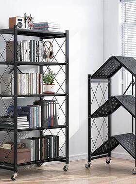 免安装客折叠落地置架厨厅物可移动AD156546整理房收纳架微波炉收