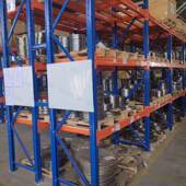 重型货金架厂家五443库仓储货架位库房仓横梁式 高托盘货架铁架子