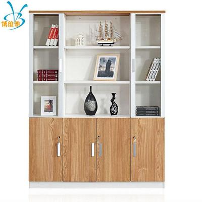 香河博维雅家具厂 文件柜现代板式资料柜 简约时尚书柜