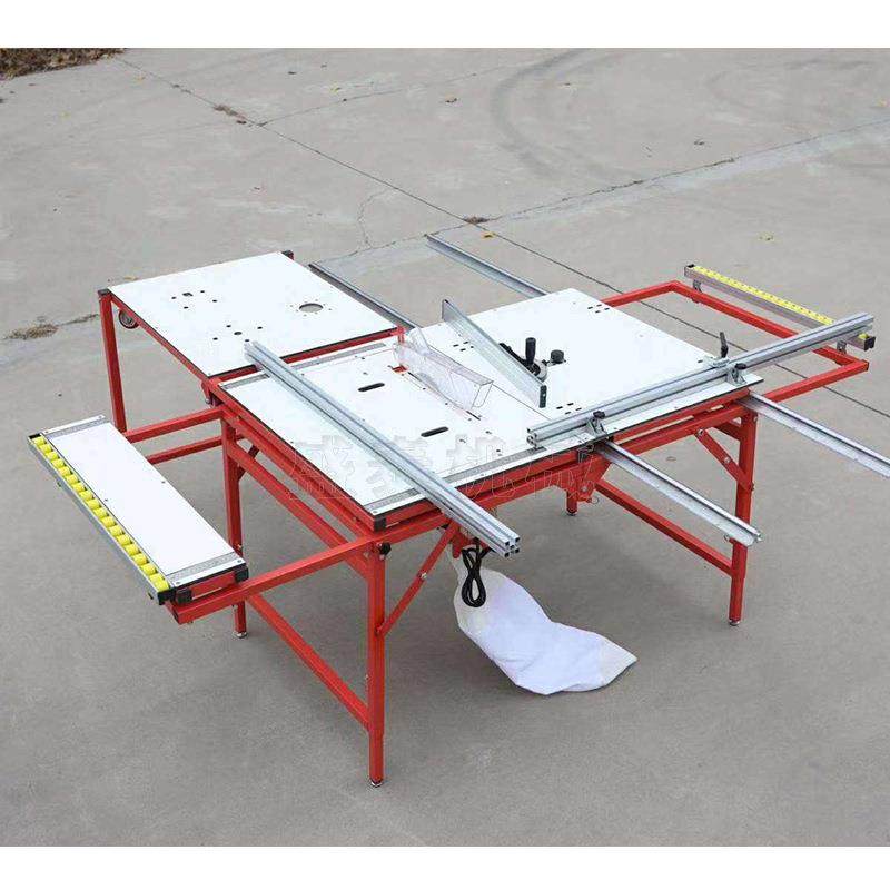 小型双锯片推台锯 木板下料锯切机床 导轨式子母裁板锯,电子元器件市场,其它元器件,淘宝优惠券,粉丝福利购,淘宝优惠卷