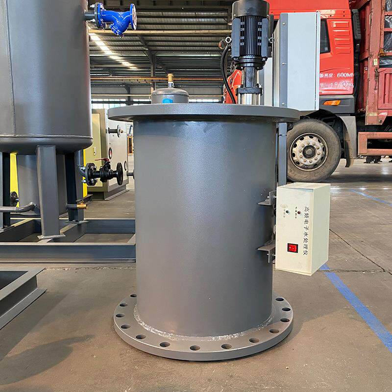 源头工厂工业用DN接口射频缠绕式灭藻除除垢菌电子水处理仪器设备