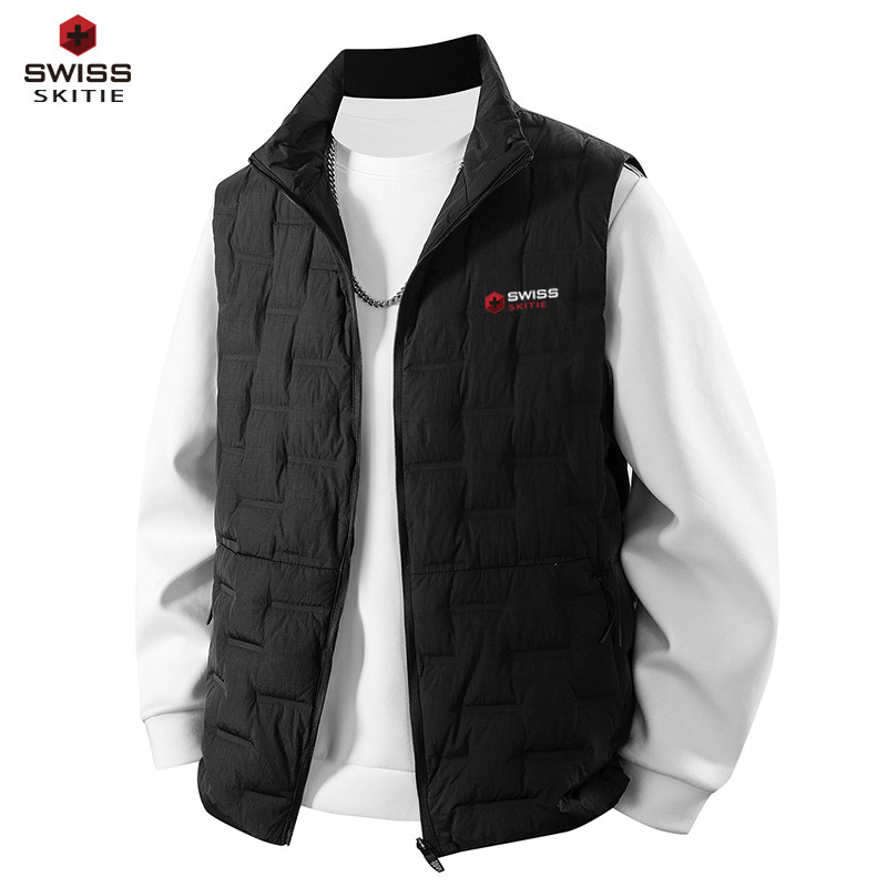 瑞士军工男款马甲冬季2025新款