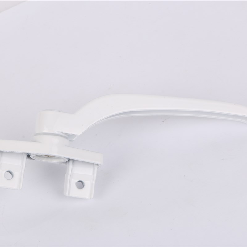 加厚老式铝合金窗户执手38把手锁扣外推门窗拉手七字型