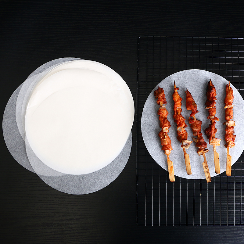 空气吸油纸烤肉烧烤纸纸圆形烘焙锡纸炸锅家用电饼铛烤箱纸烤盘纸