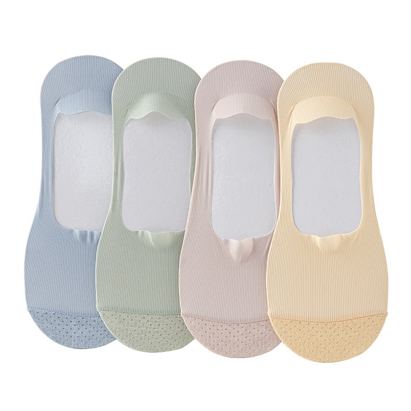 船袜女防滑脱不掉跟春夏秋薄款浅口隐形袜底高跟鞋蕾丝袜子女船袜