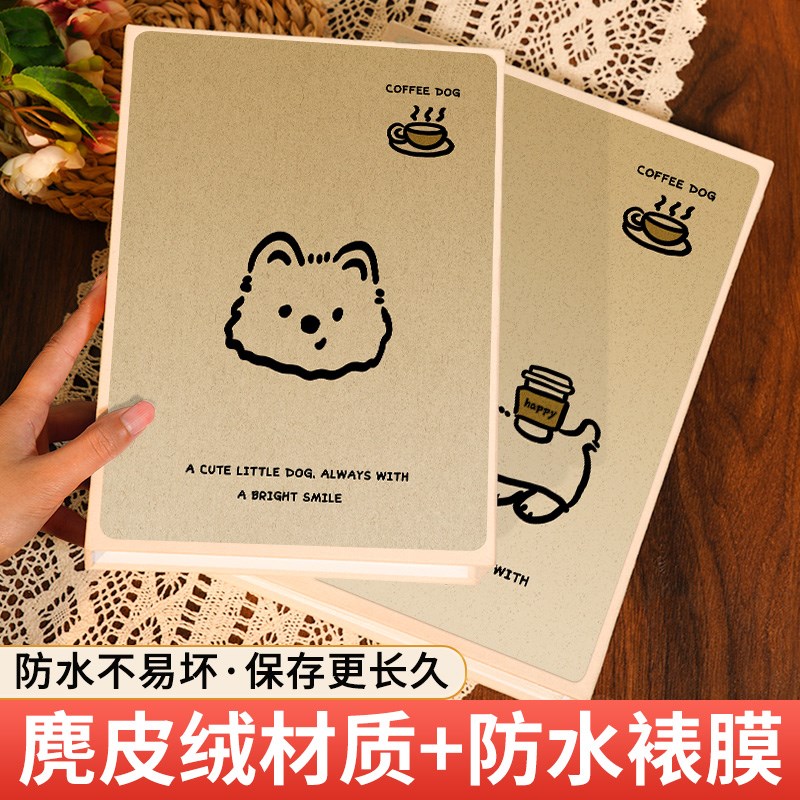 3寸4寸三拍立得相册本纪念册大容量情侣宝宝照片5寸6寸六收纳影集