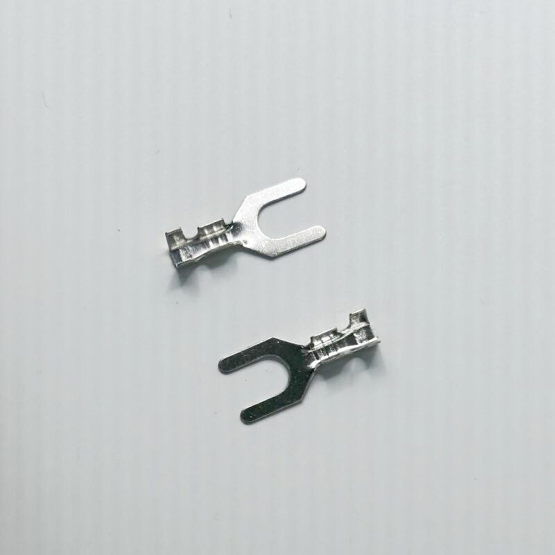 4.2叉形裸端子1000只 叉型冷压接线端子 U型Y型接线片 接地片,电子/电工,接线端子,淘宝优惠券,粉丝福利购,淘宝优惠卷