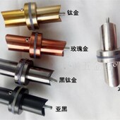 配38圆管拉手加厚底座配件全套不锈钢大门拉手脚座玫瑰金哑黑钛金