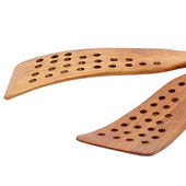 不粘锅专用木铲炒菜锅铲耐高温煎鸡蛋牛排 铲子24个孔过滤铲