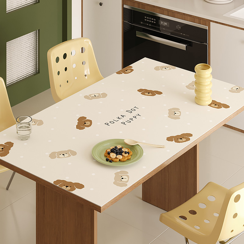 餐桌保护垫防水防油免洗桌垫桌布