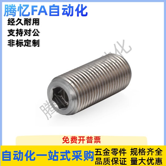 内六角孔型调节螺丝PAF03-M12 16 25 30 35 40-L10 15 20 25 3040