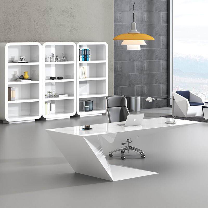 办公桌电竞设计师椅简约现代老板桌轻奢小型单人电脑桌网红家用桌