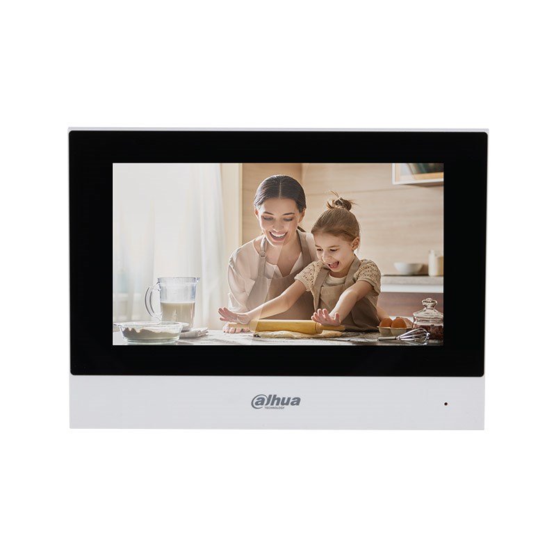 大华7寸10寸可视对讲室内机全数字楼宇触摸分机别墅家用向对讲