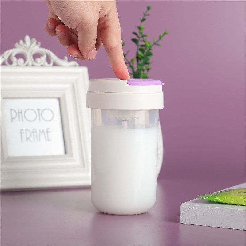 2024全自动电动搅拌杯摇摇杯便携蛋白粉奶粉奶昔水杯子玻璃杯定制