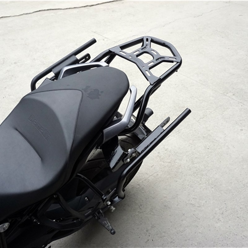 适用于贝纳利752S BJ7GS后货架尾箱架载物架改装尾翼扶手