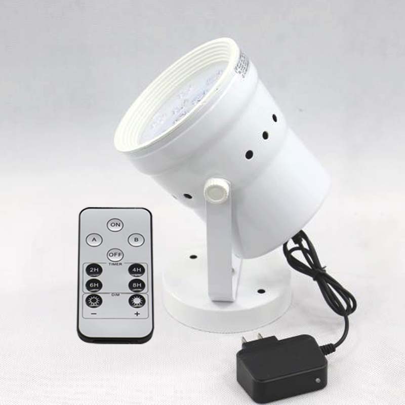 充电婚庆射灯无线遥控可充电舞台婚庆背景超亮背景墙七彩色射灯