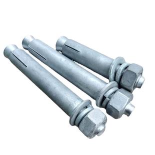 热镀螺锌膨胀螺丝热浸锌膨胀栓螺丝国标胀栓胀管JGUM8M0M11M14紧2