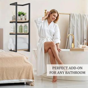 毛巾浴室卫生置706物架壁挂色式 间黑不锈钢轻奢风洗手间厕所浴巾