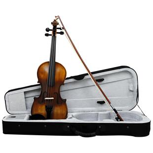 MBAT实小木小复提琴初 学者成人小提琴AV208古色哑光演奏提琴AV
