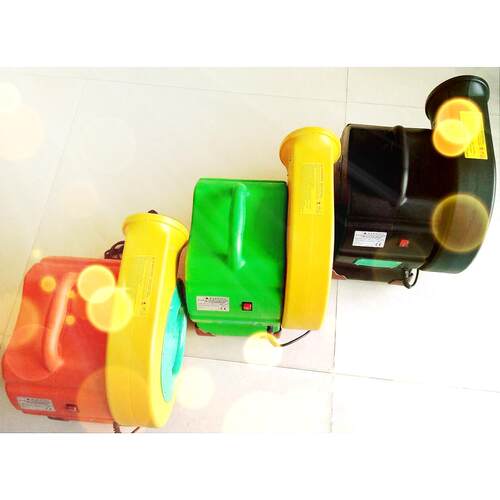 150W大功率城堡游乐气模风模机充气跳床玩689具中离0压心气风机