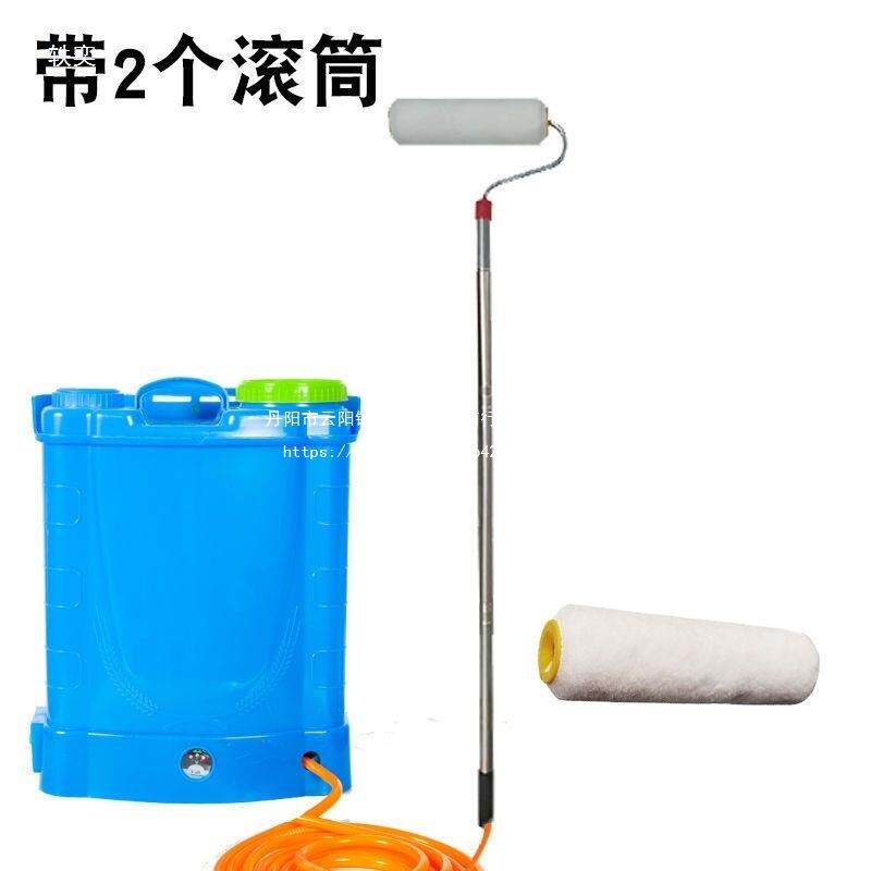 乳漆滚胶筒无品牌/刷动滚涂机刷墙电涂油漆料工具涂刷基膜滚圆盘