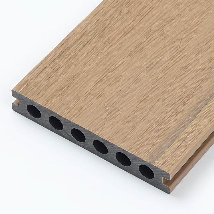 室外木塑二代共地板防挤腐庭防YVU台水生态环保塑木户外工程院露