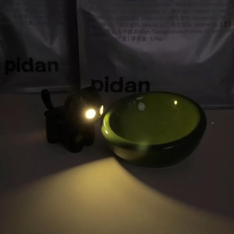 卧室眠氛围小猫安发夜灯床头墙角置眼睡睛光护眼849印谷商贸