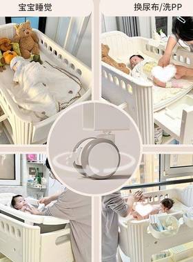 尤UNG卡布尿布台婴婴儿护理台儿新生婴功能可移多动换尿布台洗澡