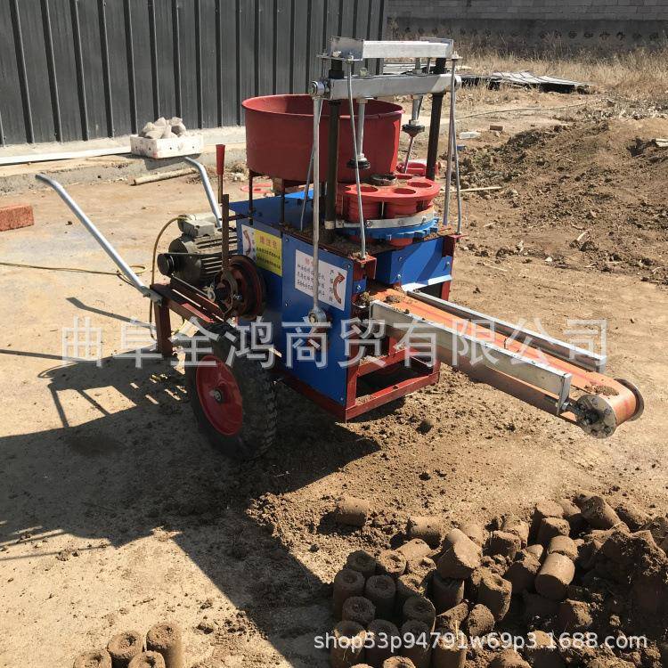 农业草无纺EDG布盆栽灌装机炭土土机营养制钵植物育苗移栽钵机