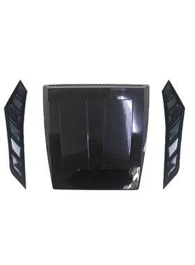 跨境热销汽改装车配装件引S擎盖进气面板AB散热通80924风口汽车改