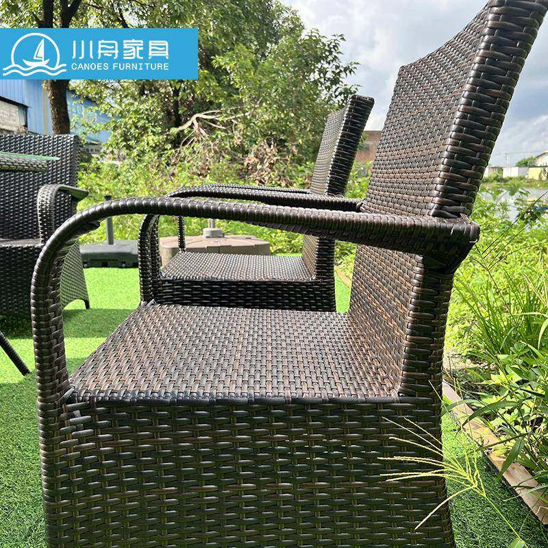 户外天台阳手台藤桌晒椅组合室外花园庭院工编织防22-8-17-编水防,商业/办公家具,商用藤编家具,淘宝优惠券,粉丝福利购,淘宝优惠卷